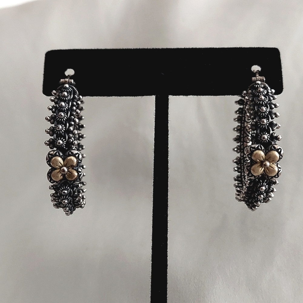 Stainless Steel 1.5 inch Hoops, v